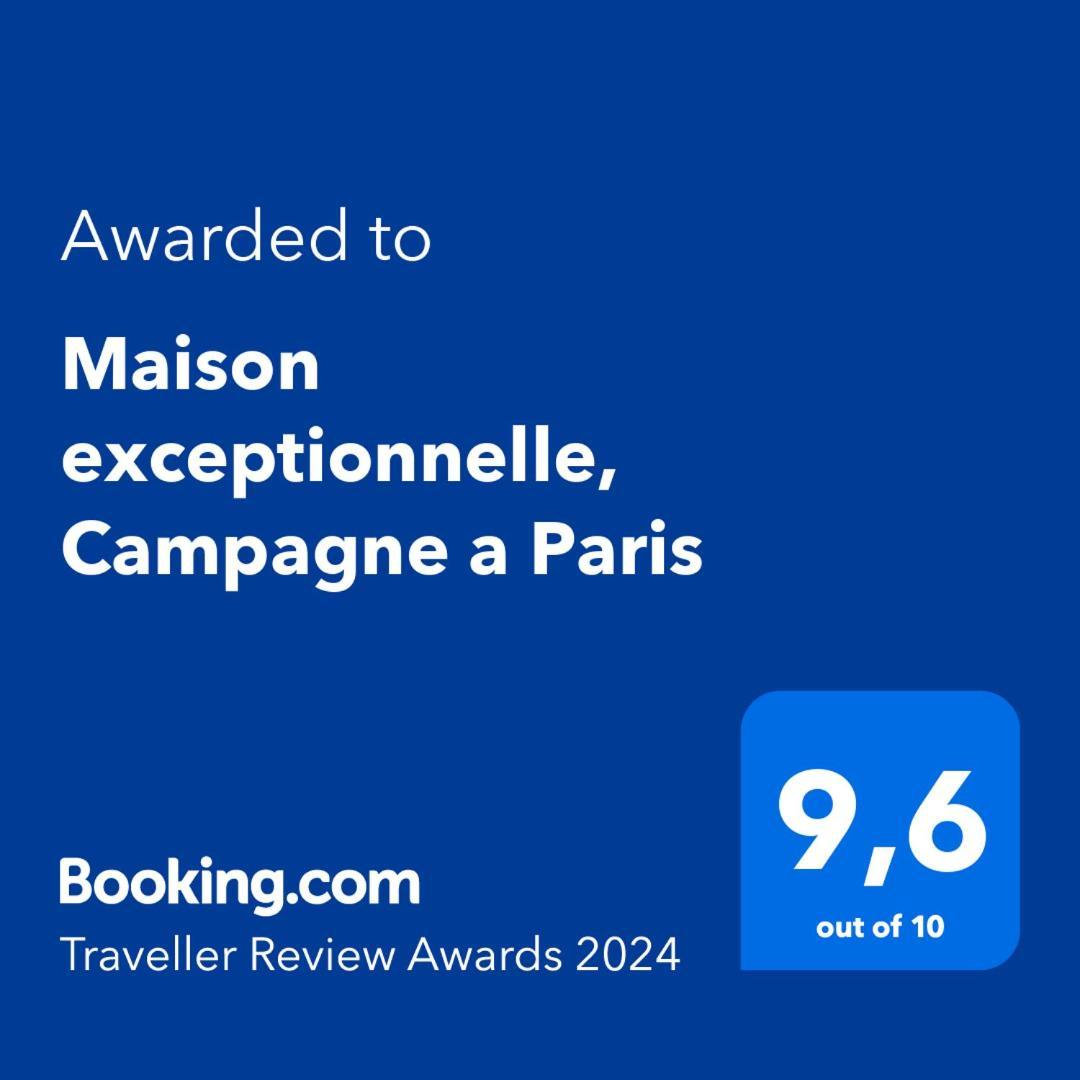 Maison Exceptionnelle, Campagne A Parijs